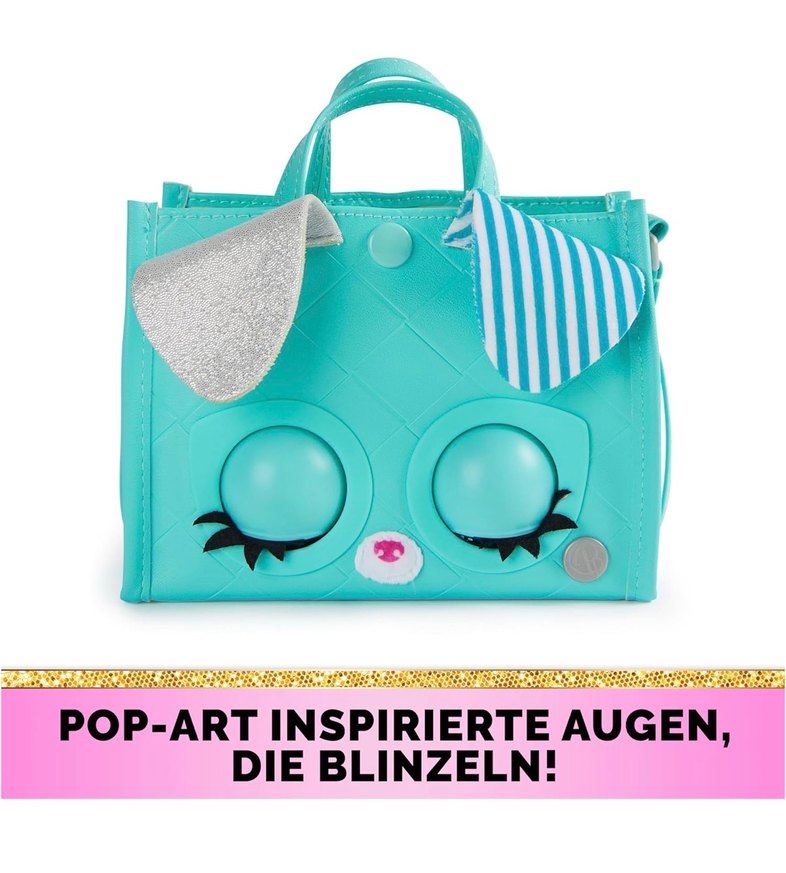 Mavi turkuaz purse pets Çantası - Görsel 3