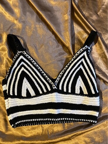 vintage örgü crop urban outfitters