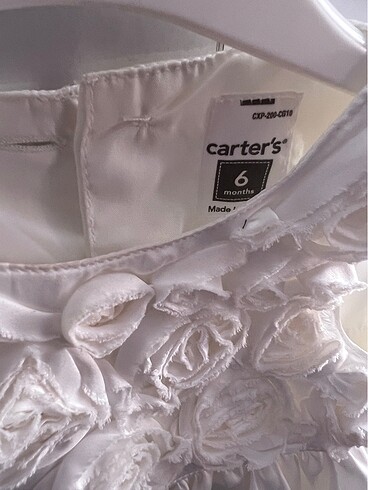 Carters Saten bebek elbisesi