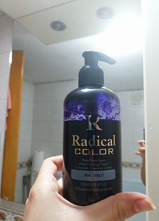Radikal pompalı boya mor