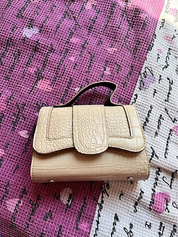 Zara model bej çanta