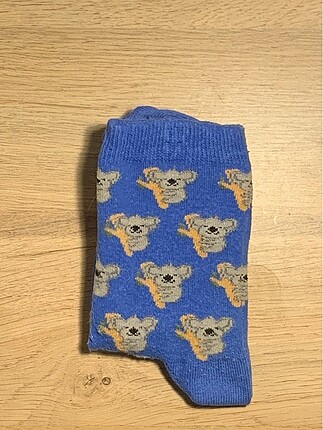 koala desenli çorap