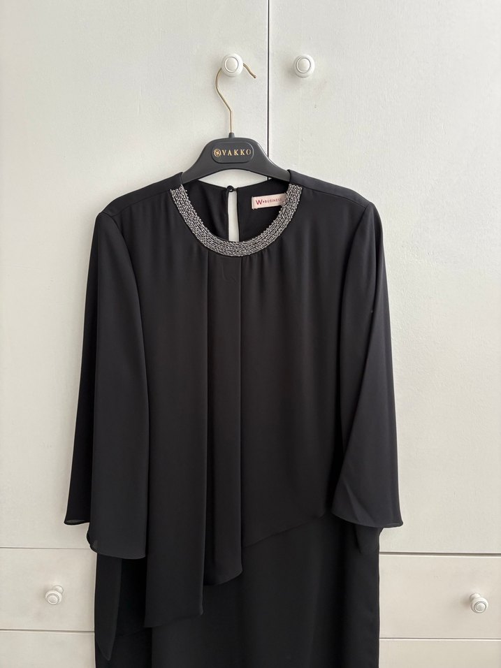 Vakko marka Abiye Elbise - Görsel 5