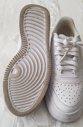 39 Beden beyaz Renk Nike Court Vision Low Next Nature Kadın Ayakkabı