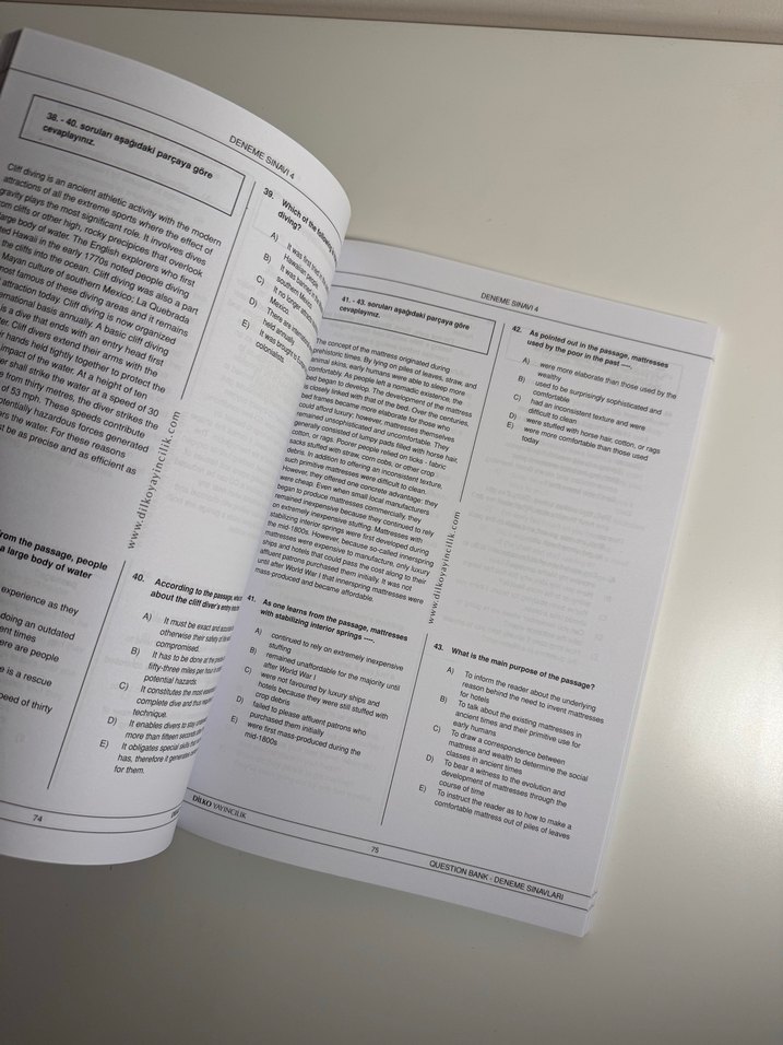 Winner Deneme Sınavları Kitabı 10 Adet - Görsel 2