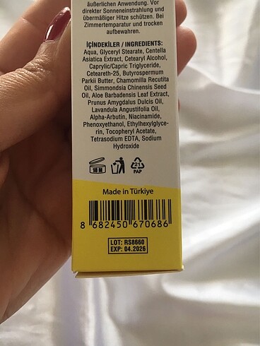 Diğer Maderise cream dilan polat