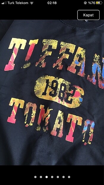 Tiffany Tomato Sweat