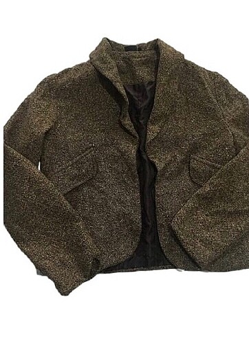 Vintage blazer kısa ceket
