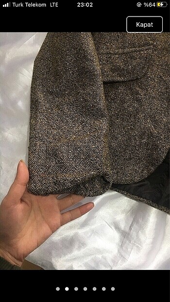 Vintage Love Vintage blazer kısa ceket