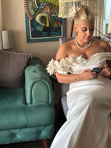 Vakko milenova gelinlik - Görsel 7