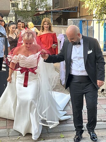 Vakko milenova gelinlik - Görsel 9