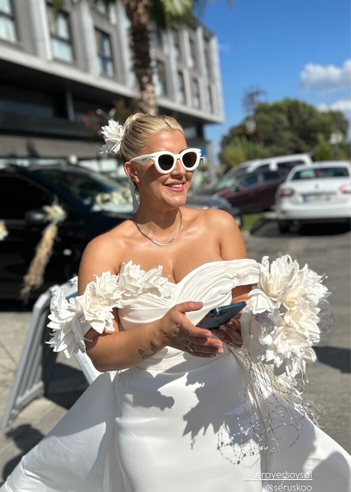 Vakko milenova gelinlik - Görsel 3