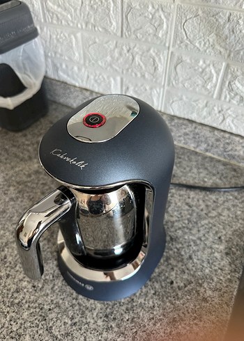Gri Korkmaz Kahve Makinesi - Görsel 4