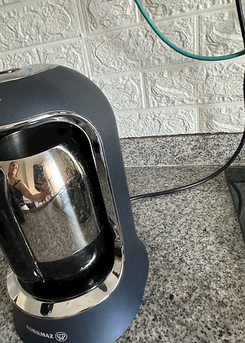 Gri Korkmaz Kahve Makinesi