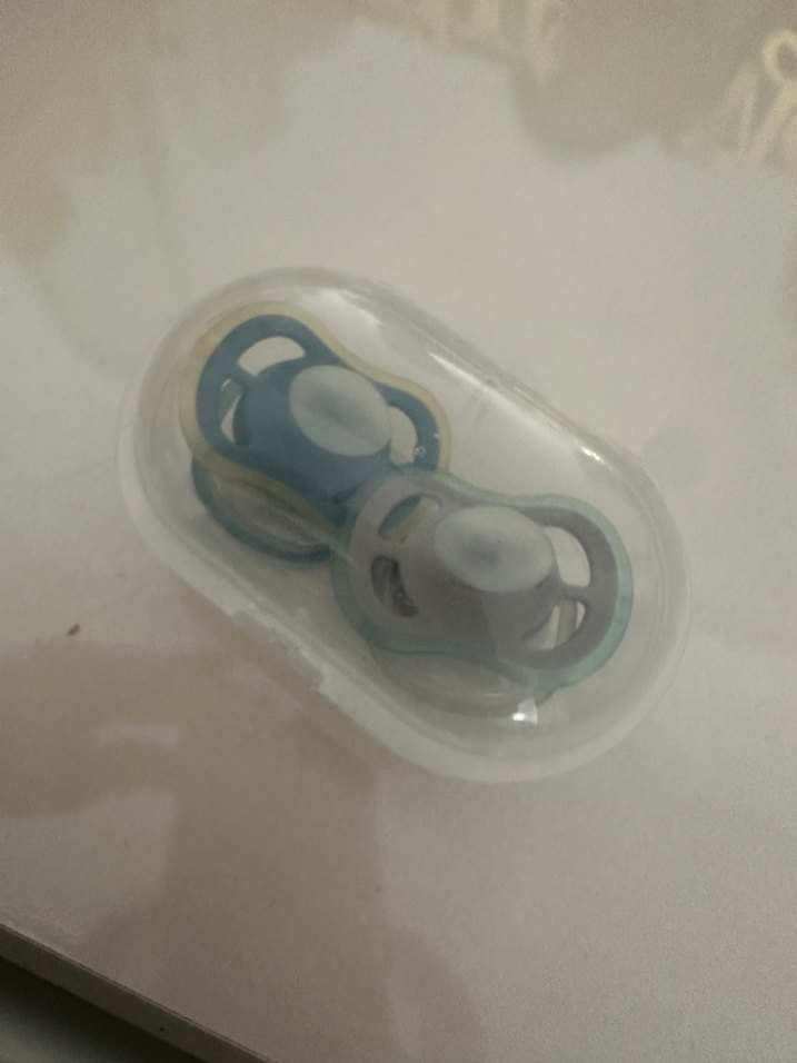 Turkuaz ve Gri Emzik Seti - Görsel 2