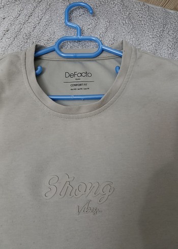 Defacto Strong Vibes Rahat Bisiklet Yaka Sweatshirt