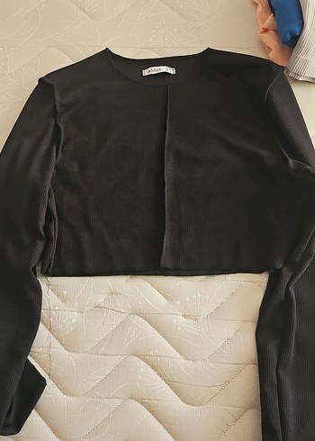 Siyah Kadın Sweatshirt - Görsel 2