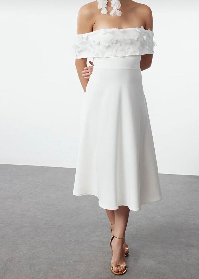 Bride Beyaz Elbise - Görsel 2