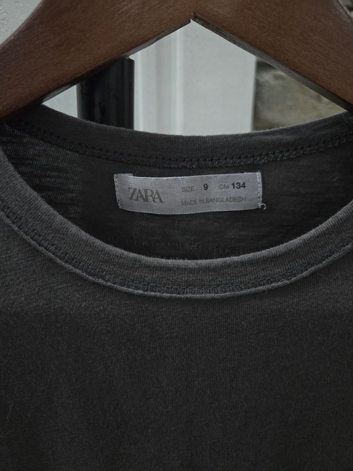 Gri Pamuklu Kolsuz Yüksek Yakalı çocuk Atlet - Görsel 4