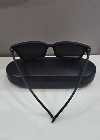 Siyah Minimalist çocuk Güneş Gözlüğü - Görsel 2