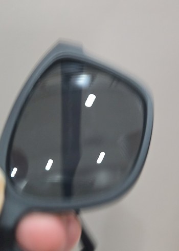 Siyah Minimalist çocuk Güneş Gözlüğü - Görsel 3