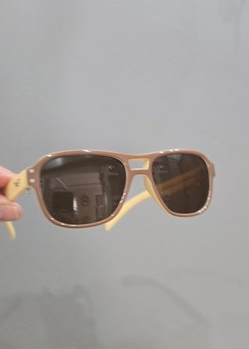 Bej Parlak çocuk Güneş Gözlüğü - Görsel 4