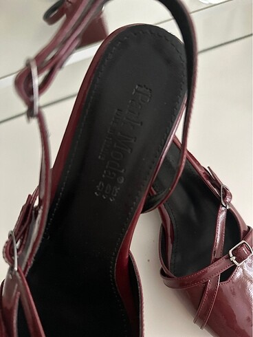 38 Beden bordo Renk Cherry red ayakkabı