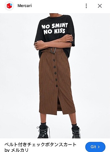 Zara Midi Boy Etek