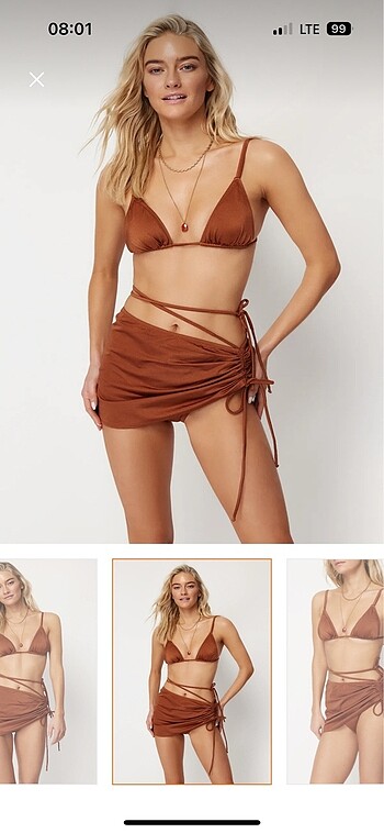 Trendyol & Milla 3 lü bikini takımı