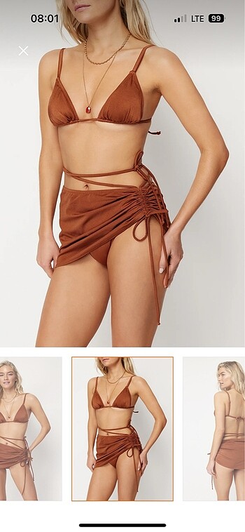 xl Beden 3 lü bikini takımı