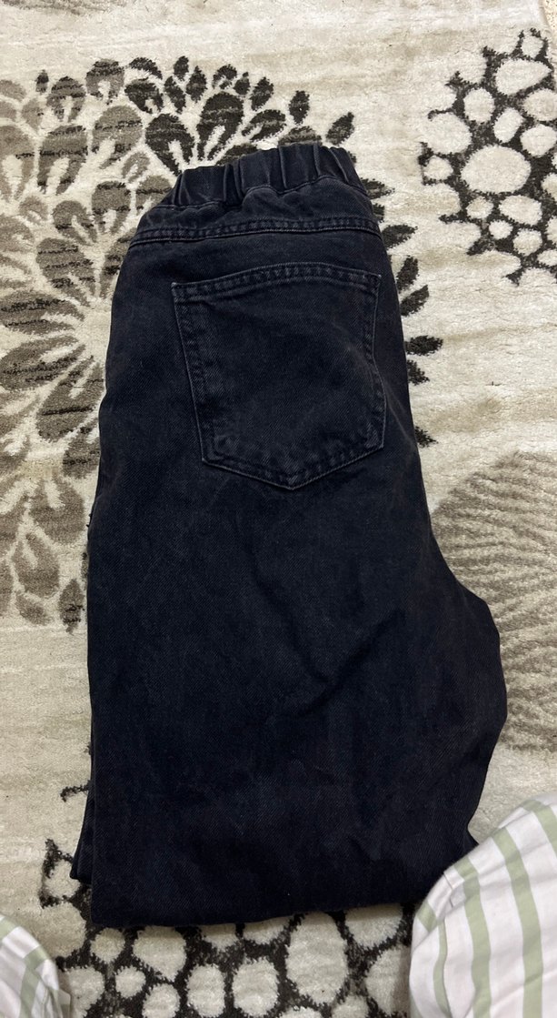 Kadın siyah jean pantolon - Görsel 3