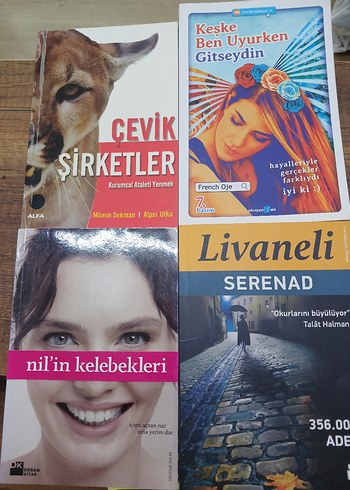 Yabancı Dilde Dört Kitap Seti adet fiyatı 50tl