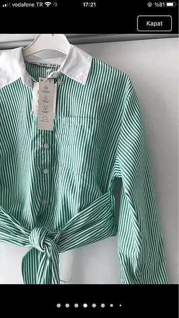 s Beden yeşil Renk Kadın bluz gömlek