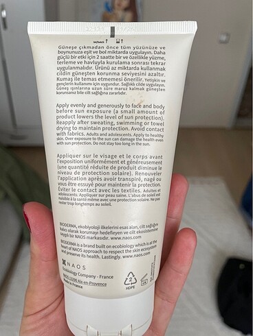 Bioderma Güneş kremi
