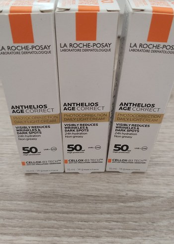 La Roche Posay Anthelios Age Correct Spf 50 15 ml 10/2026