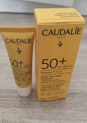 Beden caudali Spf50 güneş Crem 20 ml