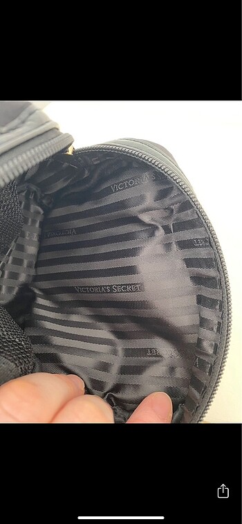  Beden siyah Renk Victoria Secret cüzdan makyaj çantası