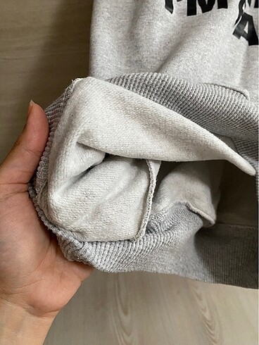 m Beden gri Renk 2 iplik sweatshirt