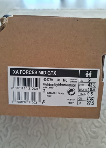 Salomon Cayote Brown Rengi Spor Erkek Outdoor Botlar - Görsel 3