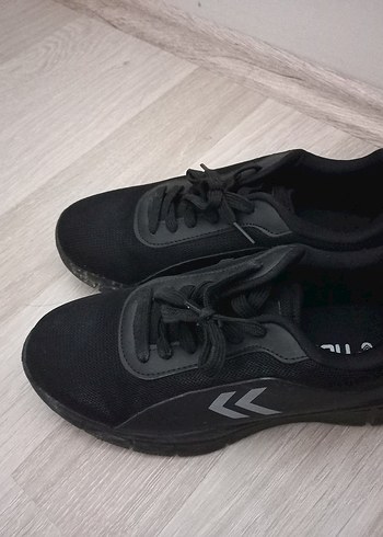 Siyah hummel Bağcıklı Kadın Spor Ayakkabı