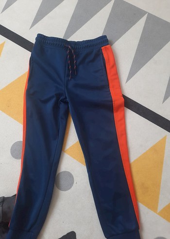 LCW Kids Mavi Turuncu Erkek Çocuk Eşofman Takımı - Görsel 5