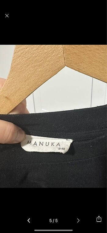 m Beden siyah Renk Manuka elbise