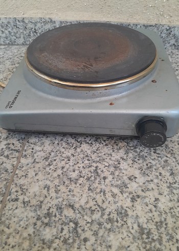 Gri Tekli Elektrikli Ocak
