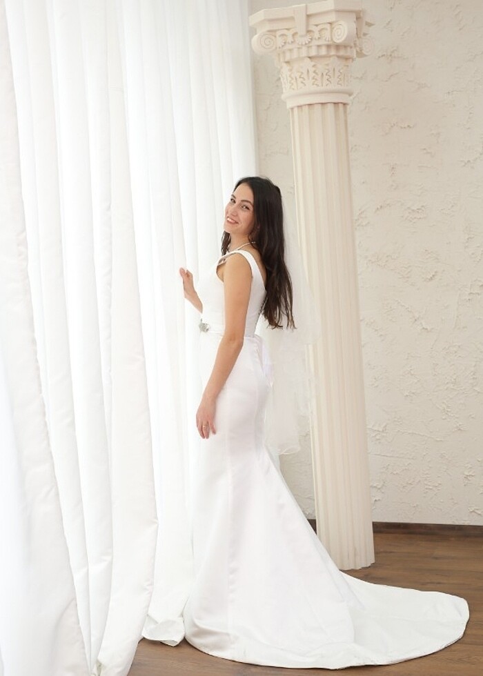 Balık Model Gelinlik (Özel Dikim ) - Görsel 2