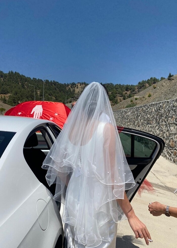 Balık Model Gelinlik (Özel Dikim ) - Görsel 3