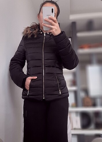 H&M KAPİTONE ŞİŞME MONT 