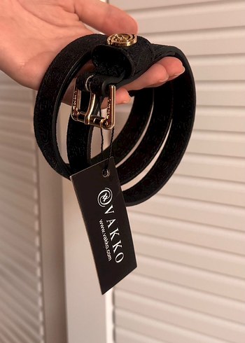 Vakko siyah kemer - Görsel 4