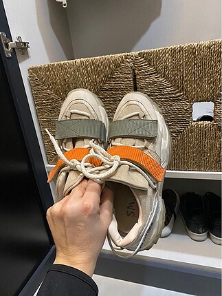38 Beden camel Renk Krem tabanlı ayakkabı