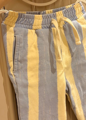 Koton bebek Mavi Çizgili Pantolon - Görsel 4