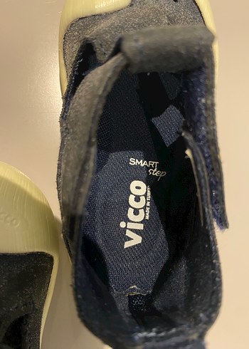 19 Beden siyah Renk Vicco bebek ilk adım ayakkabısı